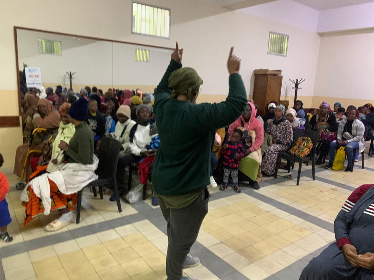 Activité sociale et de dons avec Lumière des Nations 10